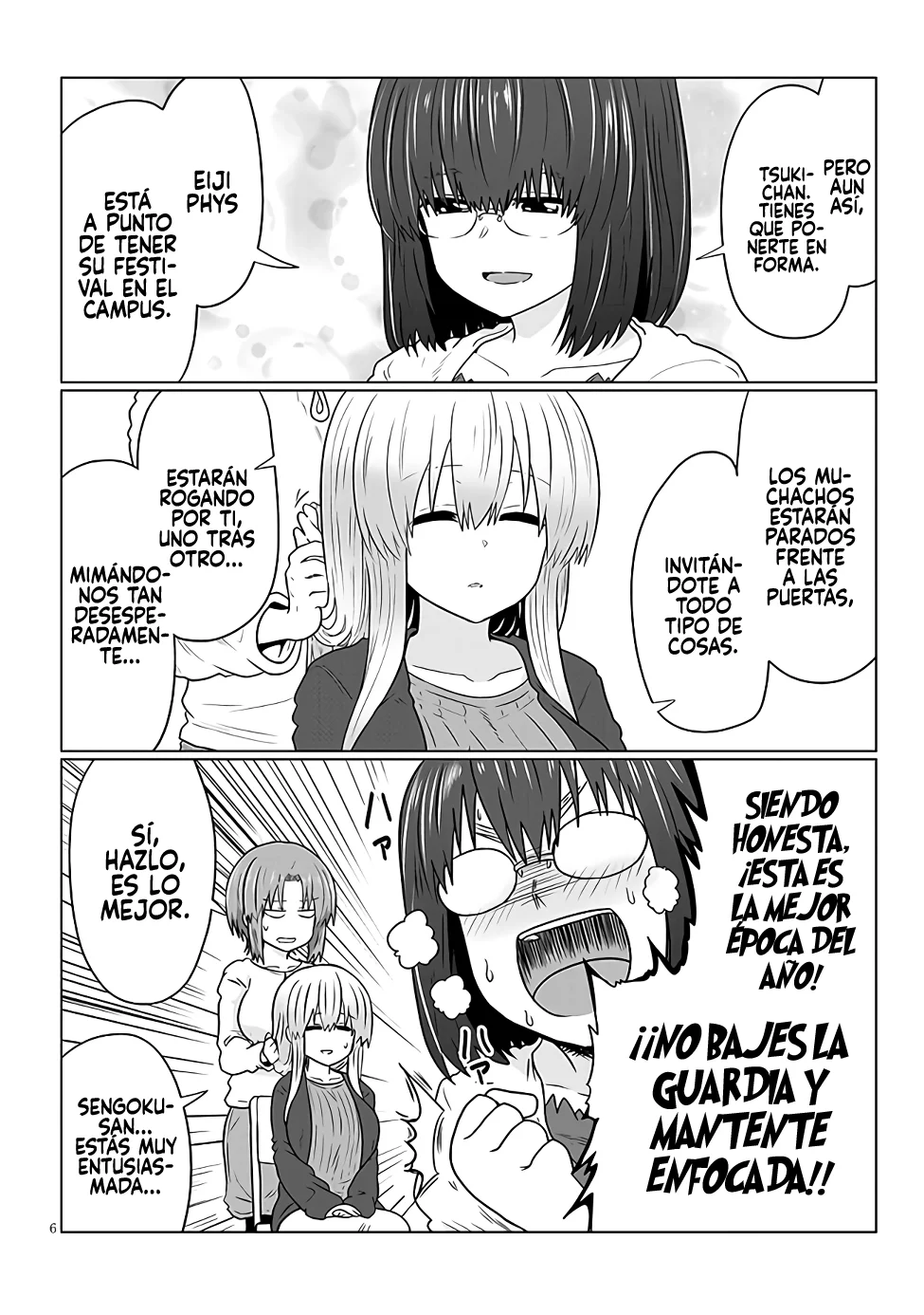 Uzaki-chan wa Asobitai! Capítulo 98 - Page 8