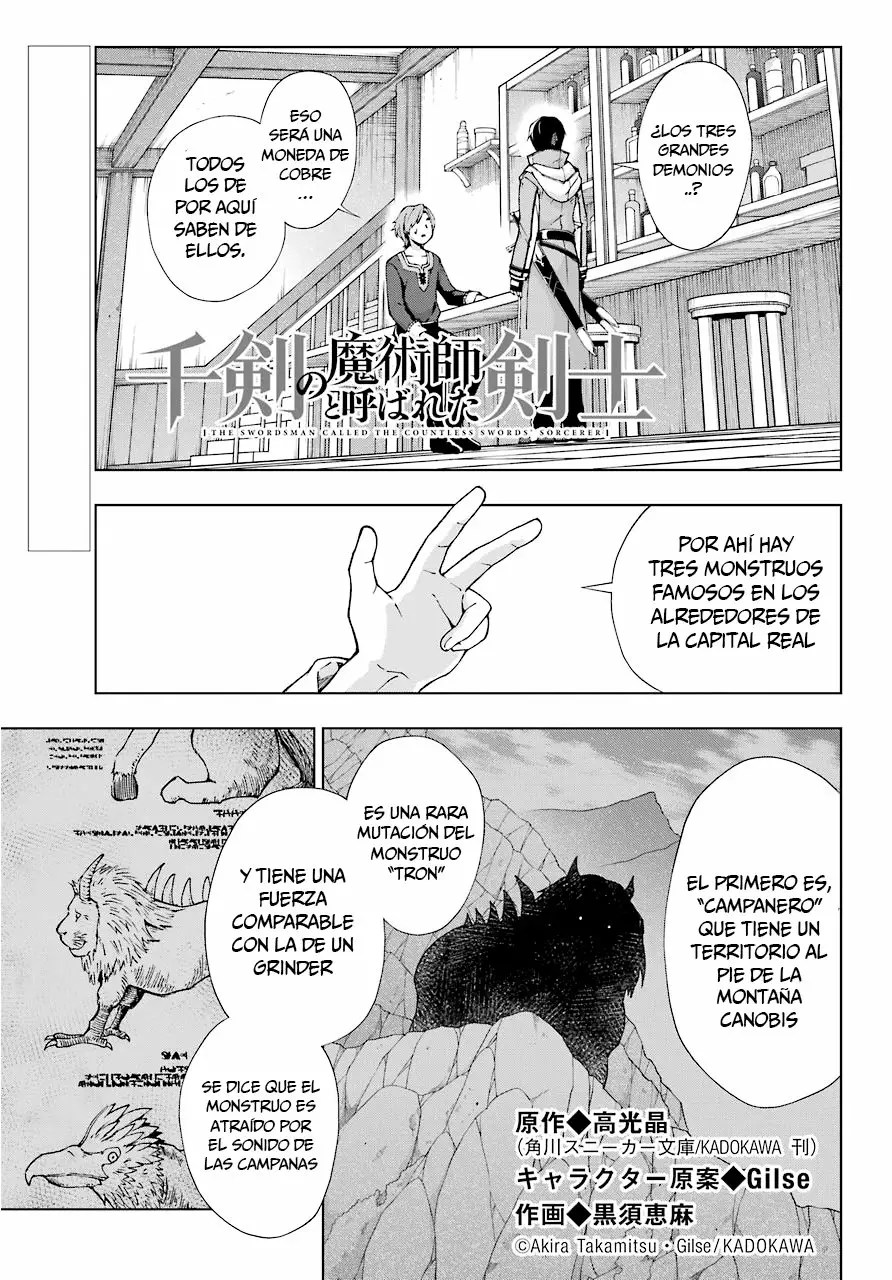 Senken no Majutsushi to Yobareta Kenshi Capítulo 14 - Page 3